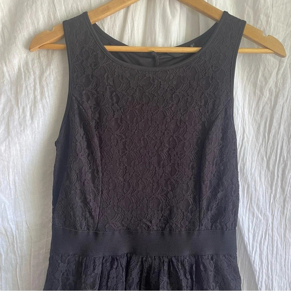 Only Black Lace Sleeveless Party Dress, 38 - Picture 4 of 13